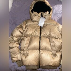 Lindsey Vonn Tiffany Gold Ski Jacket